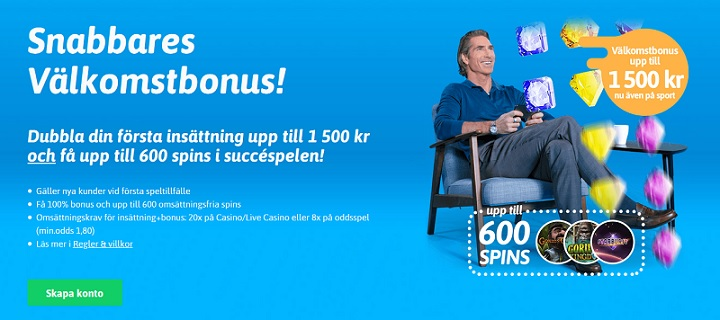 Betting på Premier League hos Snabbare.com