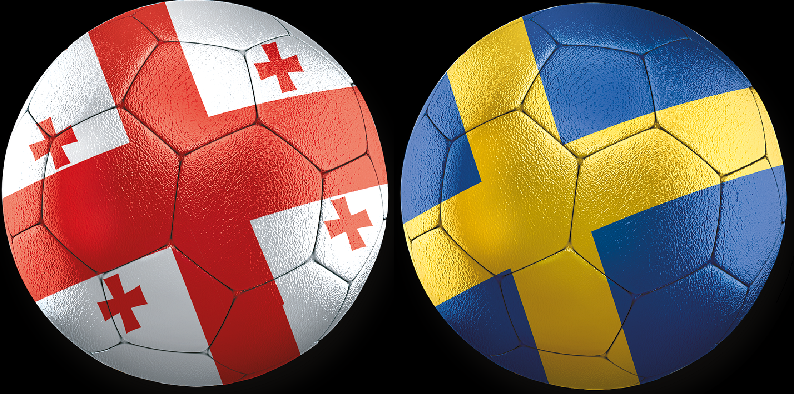 Georgien - Sverige VM-Kval 11 November 2021