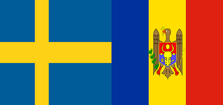Sverige - Moldavien