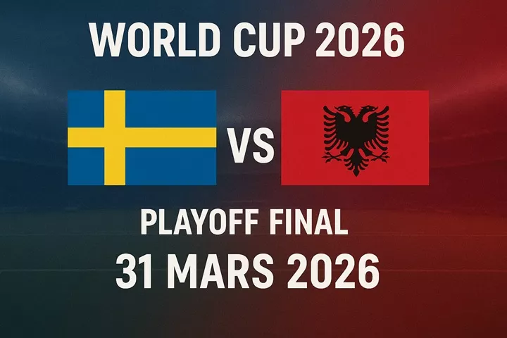 Sverige - Albanien Playoff final