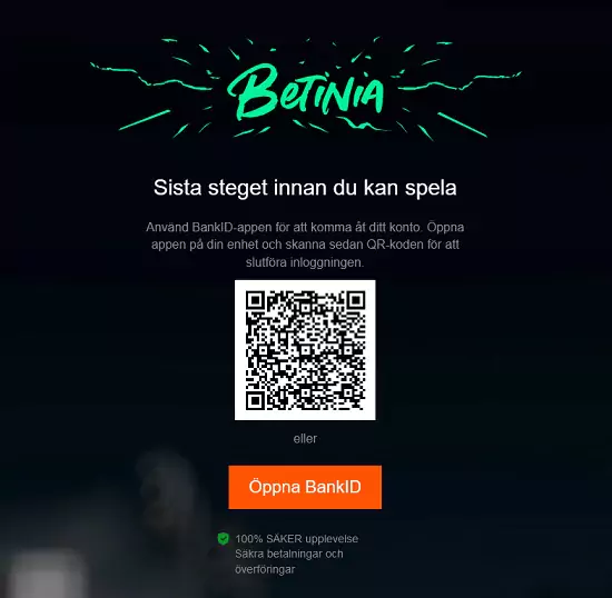 Betinia Odds bonus