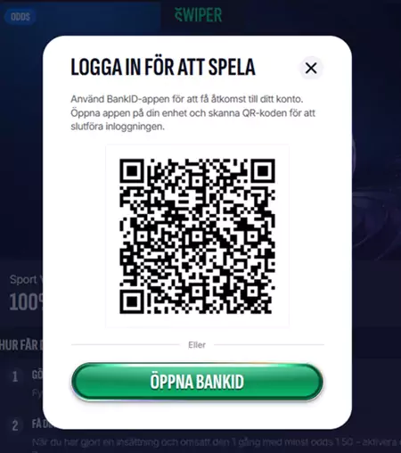 Swiper Oddsbonus - Spela här