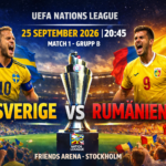 Sverige - Rumänien Nations League