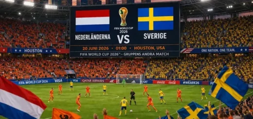 Nederländerna - Sverige