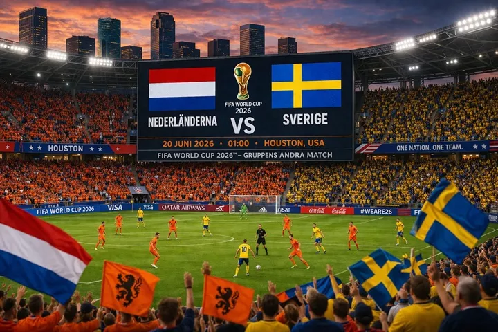Nederländerna - Sverige