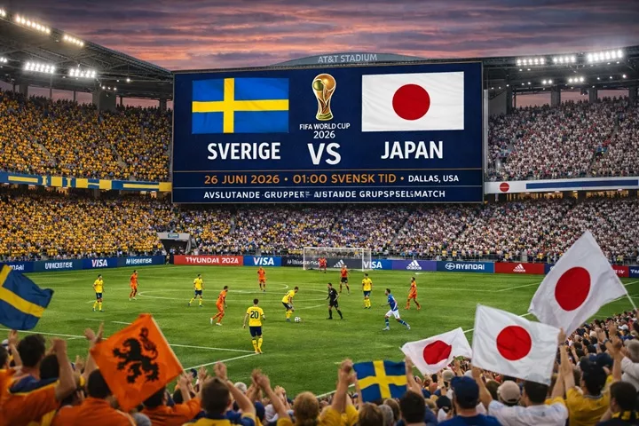 Sverige - Japan