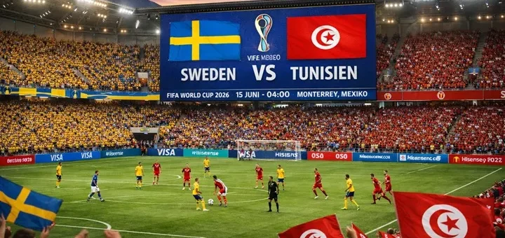 Sverige - Tunisien VM