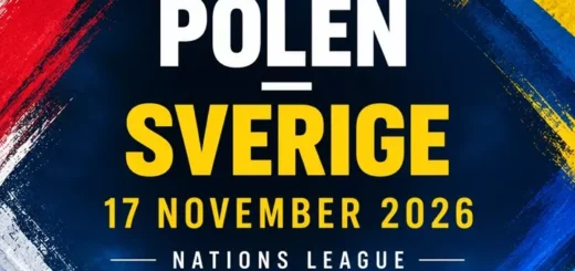 Polen - Sverige 17 november i Nations League
