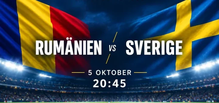 Rumänien - Sverige - Nations League