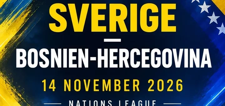 Sverige - Bosnien 14 november