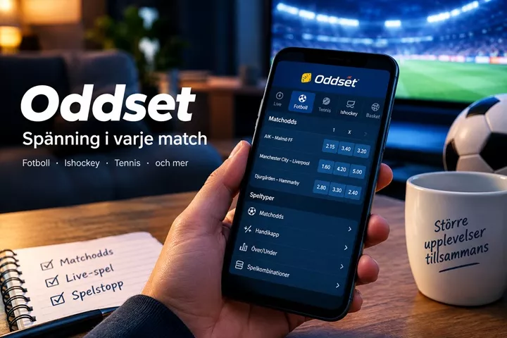 Oddset - Speltips och odds på fotboll och hockey