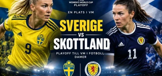 Sverige - Skottland VM-playoff