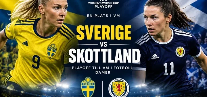 Sverige - Skottland VM-playoff