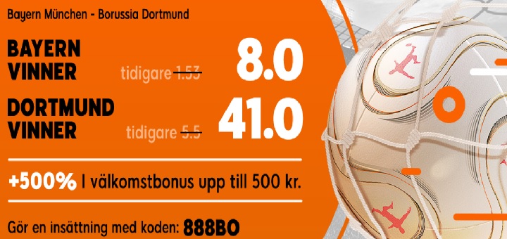 Speltips och livestream 6 april 2019